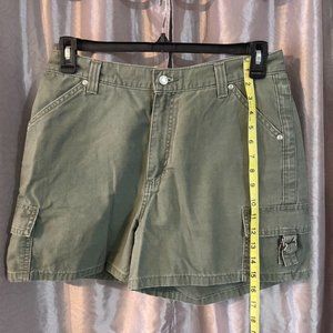 Rivered by Lee, size 12 Green shorts.